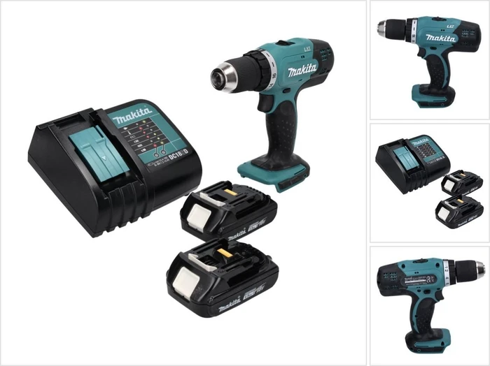 Makita DDF453SYX4 Akku-Bohrschrauber inkl. 2 Akkus 1.5Ah