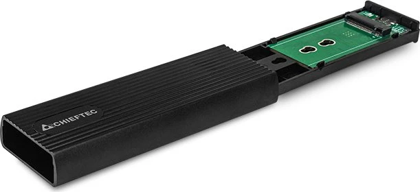Chieftec externes Gehäuse M.2 NVMe SSD, USB-C 3.1