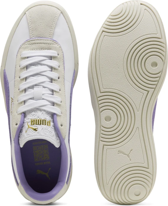 Puma Club Klassika puma white/lavender alert/warm white (Damen)