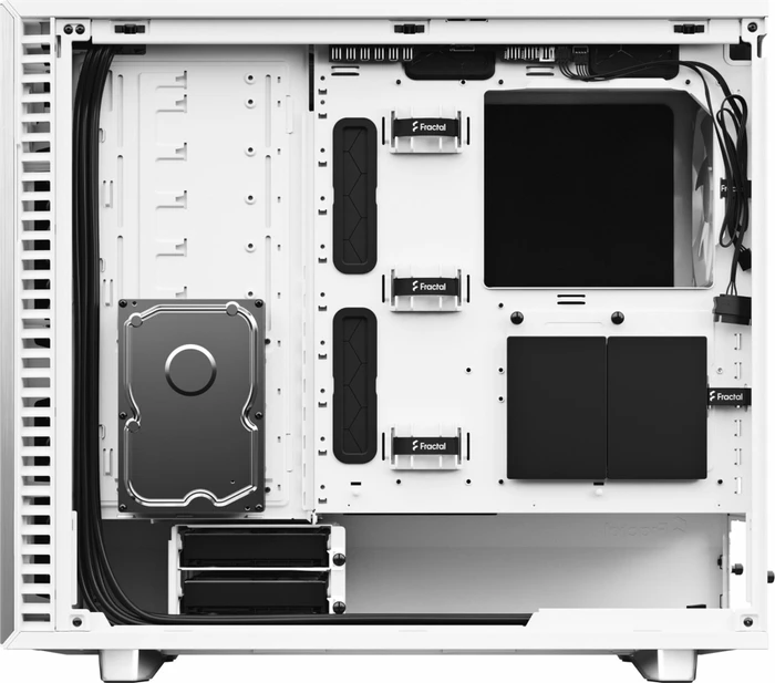 Fractal Design Define 7 White Solid, schallgedämmt