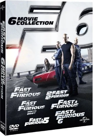 The Fast And The Furious Box (Filme 1-6) (DVD)
