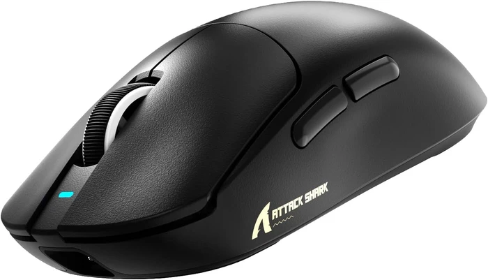 Attack Shark X8 Plus Tri-mode Wireless Gaming Mouse, schwarz, USB/Bluetooth