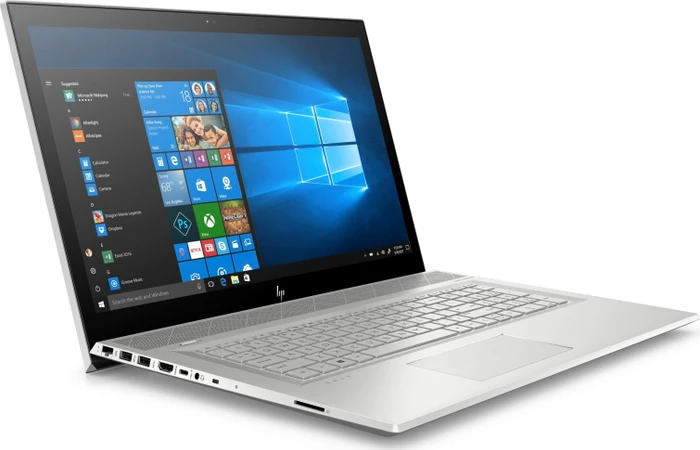 HP Envy 17-bw0200ng, Natural Silver, Core i7-8550U, 16GB RAM, 512GB SSD, GeForce MX150, DE