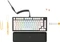 Glorious GMMK Pro Pre-built Gaming Keyboard, LEDs RGB, Glorious Fox linear, Black Slate/Artic White, UK Vorschaubild