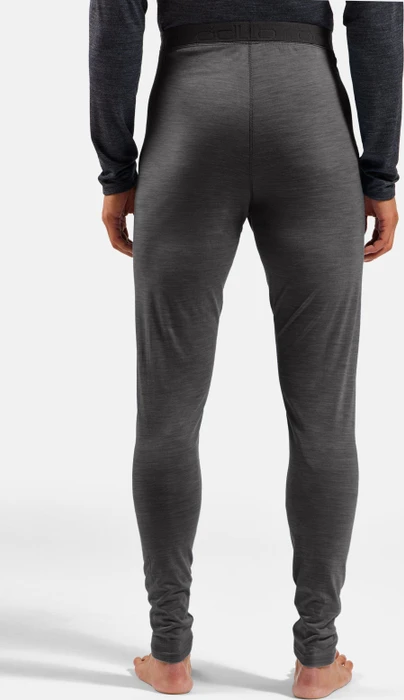 Odlo Natural Performance Wool 150 Base Layer Hose lang dark grey melange (Herren)