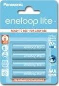Panasonic eneloop lite (Gen 2) Micro AAA NiMH 550mAh, 4er-Pack