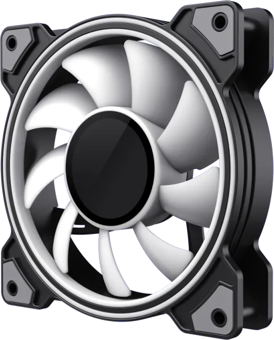 GameMax Dual Ring Infinity, schwarz, 120mm