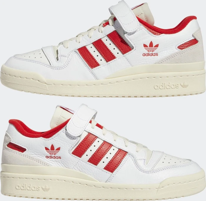adidas Forum 84 Low cloud white/vivid red/cream white (Herren)