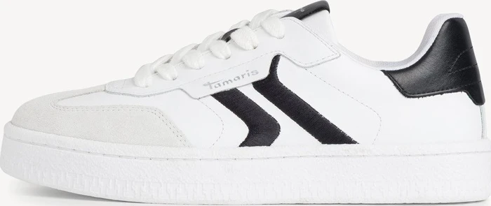 Tamaris Ledersneaker Low weiß (Damen)