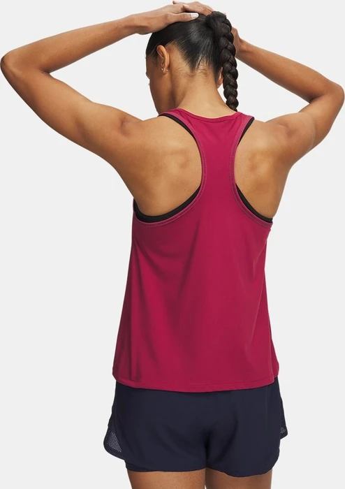 Under Armour Mesh Tank Top Funktionsshirt ärmellos claret/ox blood (Damen)