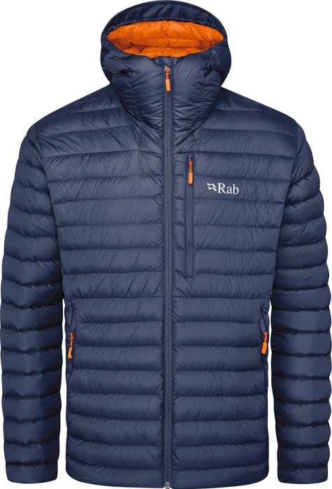 Rab Microlight Alpine Down Funktionsjacke deep ink/marmalade (Herren)