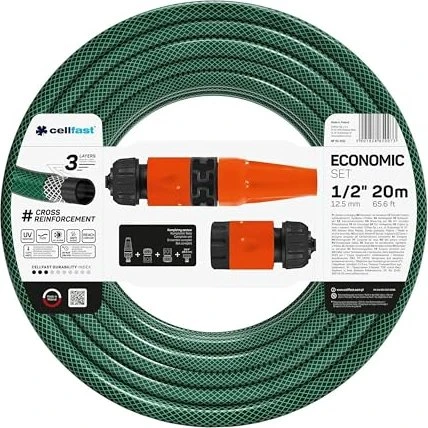 Cellfast Economic Gartenschlauchset 1/2", 20m