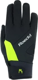 Roeckl Reichenthal 2 Fahrradhandschuhe black/flou yellow (Junior)
