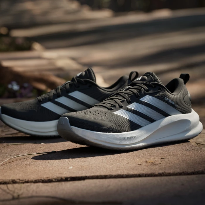 adidas Supernova Ease 2 core black/cloud white/carbon (Damen)