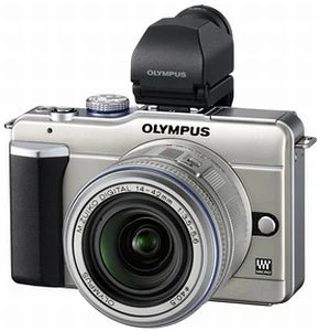 Olympus PEN E-PL1 gold mit Objektiv M.Zuiko digital ED 14-42mm 3.5-5.6