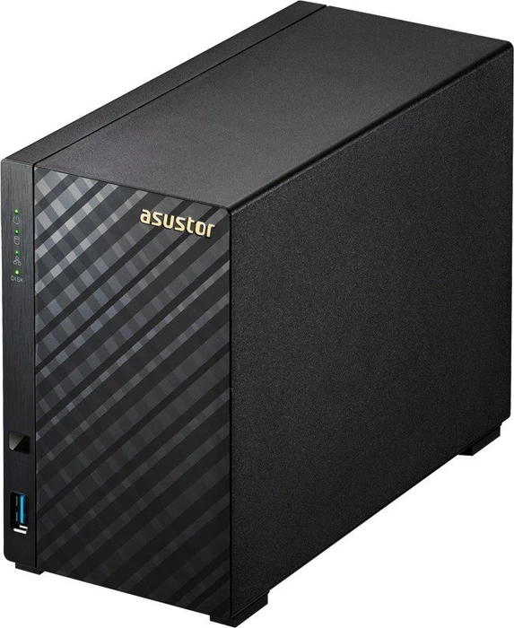 Asustor AS1002T v2, 512MB RAM, 1x RJ-45 1000Base-T, 2x USB-A 3.0