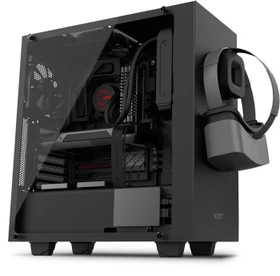 NZXT Source S340 Elite schwarz, Glasfenster