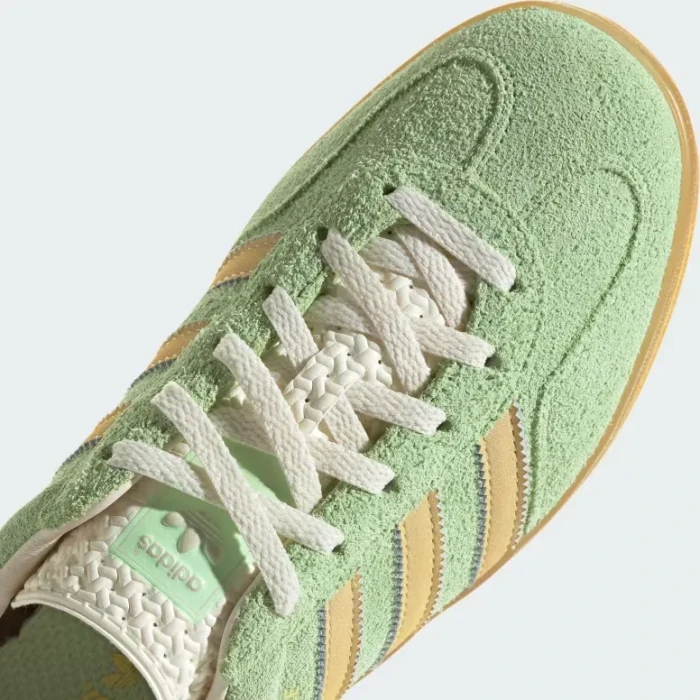 adidas Gazelle Indoor semi spark green/almost yellow/cream white