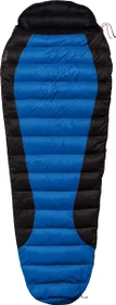 Warmpeace Viking 300 170cm links Mumienschlafsack blau/grau/schwarz