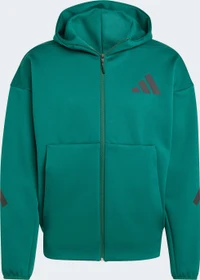 adidas Z.N.E. Zip Hoodie collegiate green (Herren)