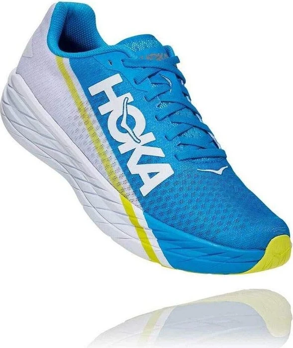 Hoka Rocket X white/diva blue