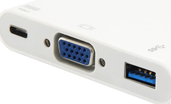 Equip USB-C auf VGA, USB-Hub, Videoadapter, USB-C 3.0 [Stecker]