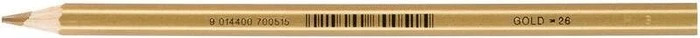 Jolly Supersticks Classics Buntstift gold, Kartonetui, 12er-Pack (3000-0303)