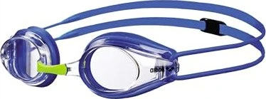 Arena Tracks Schwimmbrille klar/hellblau (Junior)