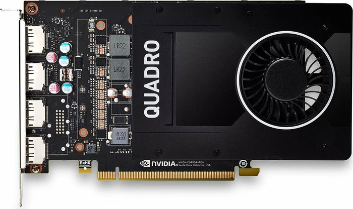 PNY Quadro P2200, 5GB GDDR5X, 4x DP