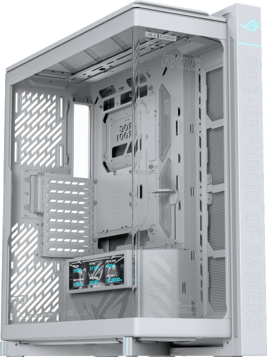ASUS ROG Cronox White, Glasfenster