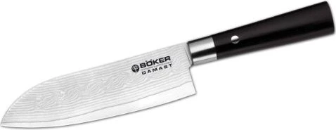 Böker Damast Black Santokumesser 17.2cm