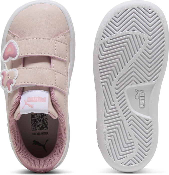 Puma Smash 3.0 Badges mauve mist/puma white (Junior)