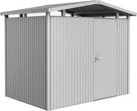 Biohort Panorama P2 Gerätehaus silber-metallic