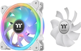 Thermaltake SWAFAN 14 RGB TT Premium Edition Snow White, weiß, LED-Steuerung, 140mm, 3er-Pack