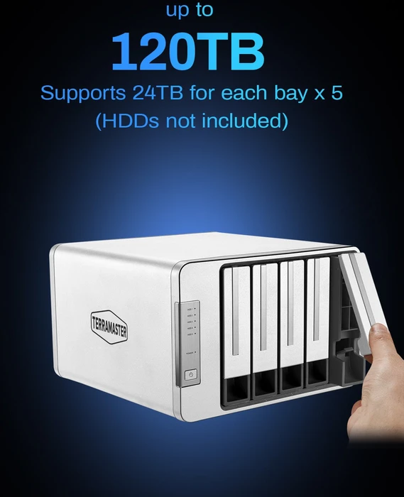 TerraMaster D5-310, USB-C 3.0