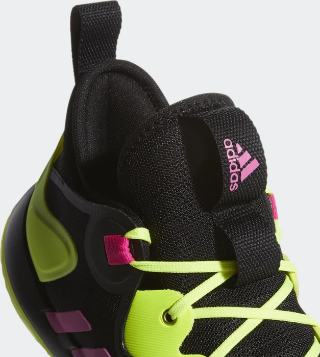 adidas Harden Step Back 2.0 core black/shock pink/team solar yellow (Herren)