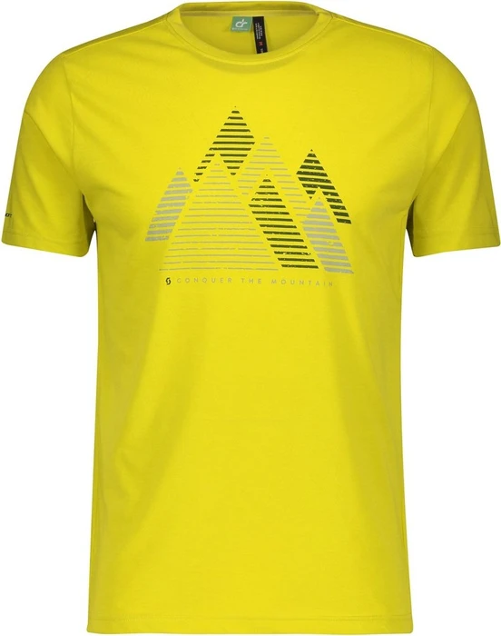 Scott Defined Dri Trikot kurzarm sulphur yellow (Herren)