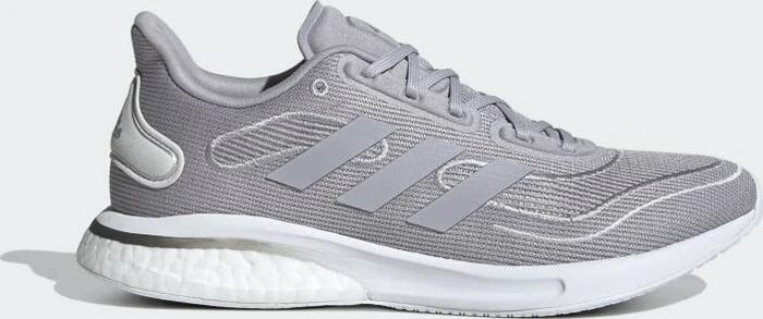 adidas Supernova glory grey/silver metallic (Damen)