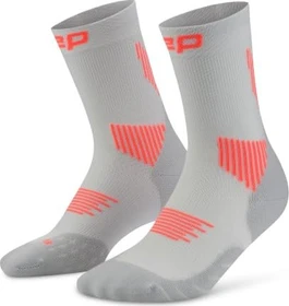 CEP Core Run Mid Laufsocken grau (Herren)