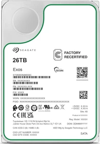 Seagate Exos 26TB, rezertifiziert, 24/7, 512e / 3.5" / SATA 6Gb/s