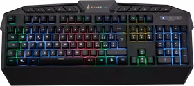 Verbatim SureFire KingPin RGB Gaming Keyboard, LEDs RGB, schwarz, USB, IT