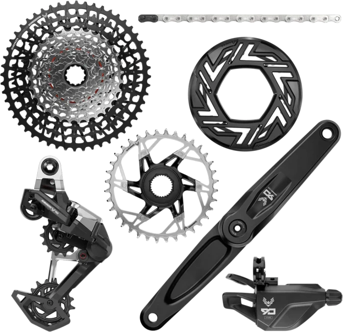 SRAM Eagle 90 Transmission E-Bike Bosch 165mm Komplettgruppe 1x12