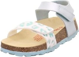 Superfit Fussbettpantoffel Sandale hellgrün (Junior)