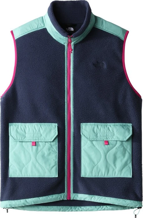 The North Face Royal Arch Fleece Jacke summit navy/wasabi/fuschia pink (Herren)