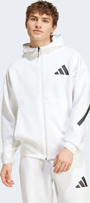 adidas Z.N.E. Zip Hoodie weiß (Herren)