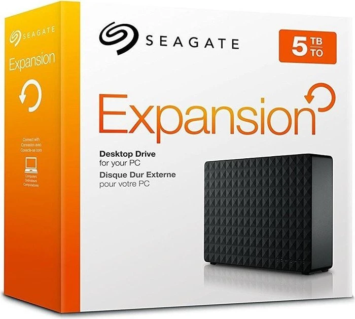 Seagate Expansion Desktop, 5TB, USB 3.0 Micro-B