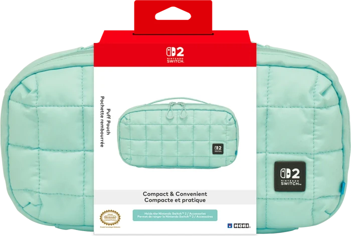 Hori Puff Pouch Tasche cozy green (Switch 2)