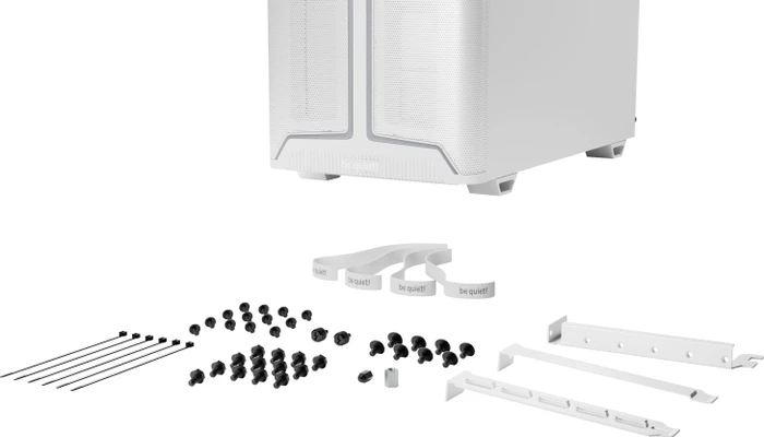 be quiet! Pure Base 501 DX White, Glasfenster