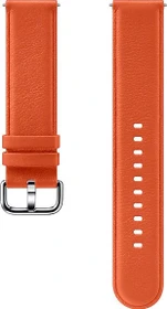 Samsung Leather Band 20mm für die Galaxy Watch Active 2 orange