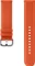 Samsung Leather Band 20mm für die Galaxy Watch Active 2 orange Vorschaubild